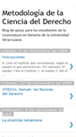 Mobile Screenshot of metodologiadelacienciadelderecho.blogspot.com