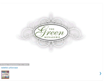 Tablet Screenshot of greenbeanthings.blogspot.com