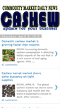 Mobile Screenshot of cashewnews.blogspot.com