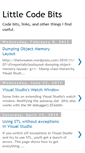Mobile Screenshot of littlecodebits.blogspot.com