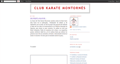 Desktop Screenshot of ckaratemontornes.blogspot.com