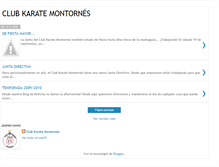 Tablet Screenshot of ckaratemontornes.blogspot.com