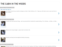 Tablet Screenshot of nccabininthewoods.blogspot.com