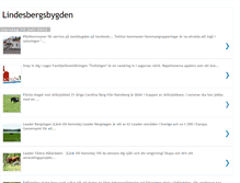 Tablet Screenshot of lindesbergsbygden.blogspot.com