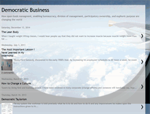 Tablet Screenshot of democraticbusiness.blogspot.com