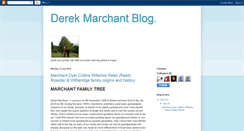 Desktop Screenshot of derekmarchant.blogspot.com