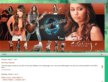 Tablet Screenshot of miley-sourceonline.blogspot.com