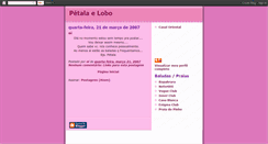 Desktop Screenshot of petalaelobo.blogspot.com