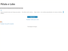 Tablet Screenshot of petalaelobo.blogspot.com