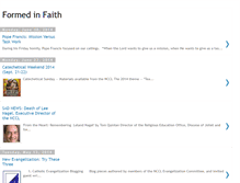 Tablet Screenshot of formedinfaith.blogspot.com