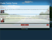 Tablet Screenshot of fosterfamilyfrenzy.blogspot.com