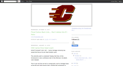 Desktop Screenshot of cmufootball.blogspot.com