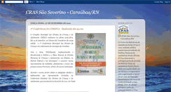 Desktop Screenshot of crassaoseverinocaraubas.blogspot.com