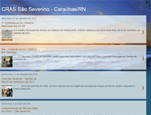 Tablet Screenshot of crassaoseverinocaraubas.blogspot.com