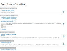 Tablet Screenshot of opensourceconsulting.blogspot.com