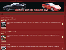 Tablet Screenshot of mr2to360.blogspot.com