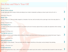 Tablet Screenshot of benkateandmaxsyearoff.blogspot.com