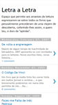 Mobile Screenshot of letraaletra.blogspot.com