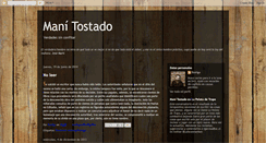 Desktop Screenshot of manitostado.blogspot.com