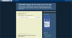 Desktop Screenshot of cdolands.blogspot.com