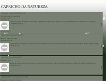 Tablet Screenshot of caprichodanatureza.blogspot.com