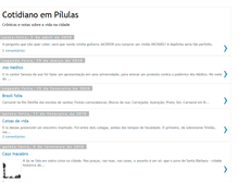 Tablet Screenshot of cotidianoempilulas.blogspot.com