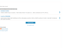 Tablet Screenshot of ideasparaviajar.blogspot.com