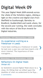 Mobile Screenshot of digitalweek09.blogspot.com