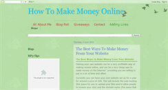 Desktop Screenshot of makecashonlineinfo-vic.blogspot.com