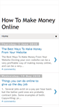 Mobile Screenshot of makecashonlineinfo-vic.blogspot.com