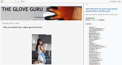 Desktop Screenshot of gloveguru.blogspot.com