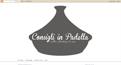 Desktop Screenshot of consigliinpadella.blogspot.com