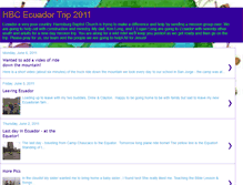 Tablet Screenshot of hbc-ecuador2011.blogspot.com