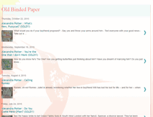 Tablet Screenshot of oldbindedpaper.blogspot.com