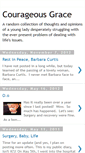 Mobile Screenshot of courageousgrace.blogspot.com