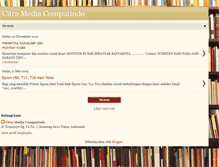 Tablet Screenshot of citramediacomputindo.blogspot.com