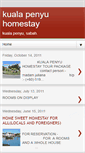 Mobile Screenshot of kualapenyuhomestay.blogspot.com