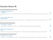 Tablet Screenshot of escucharmusica-78.blogspot.com