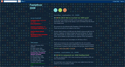 Desktop Screenshot of fastathon09.blogspot.com