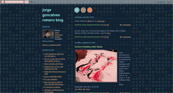 Desktop Screenshot of jorgegoncalvesromero.blogspot.com