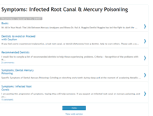 Tablet Screenshot of infected-root-canal.blogspot.com