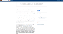 Desktop Screenshot of legislativeoversight-kdierking.blogspot.com