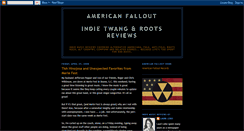 Desktop Screenshot of americanfalloutreviews.blogspot.com