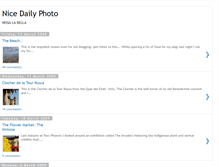 Tablet Screenshot of nicedailyphoto.blogspot.com