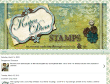 Tablet Screenshot of karpendiemstamps.blogspot.com