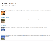 Tablet Screenshot of casadelasvistas.blogspot.com