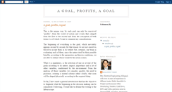 Desktop Screenshot of goal-profits-goal.blogspot.com