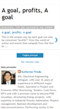 Mobile Screenshot of goal-profits-goal.blogspot.com