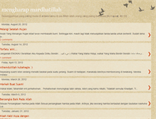 Tablet Screenshot of horiahzahidah.blogspot.com