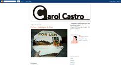 Desktop Screenshot of carolcastrodesign.blogspot.com